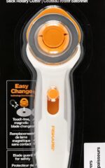 Fiskars 45mm Rotary Cutter for Fabric -  white