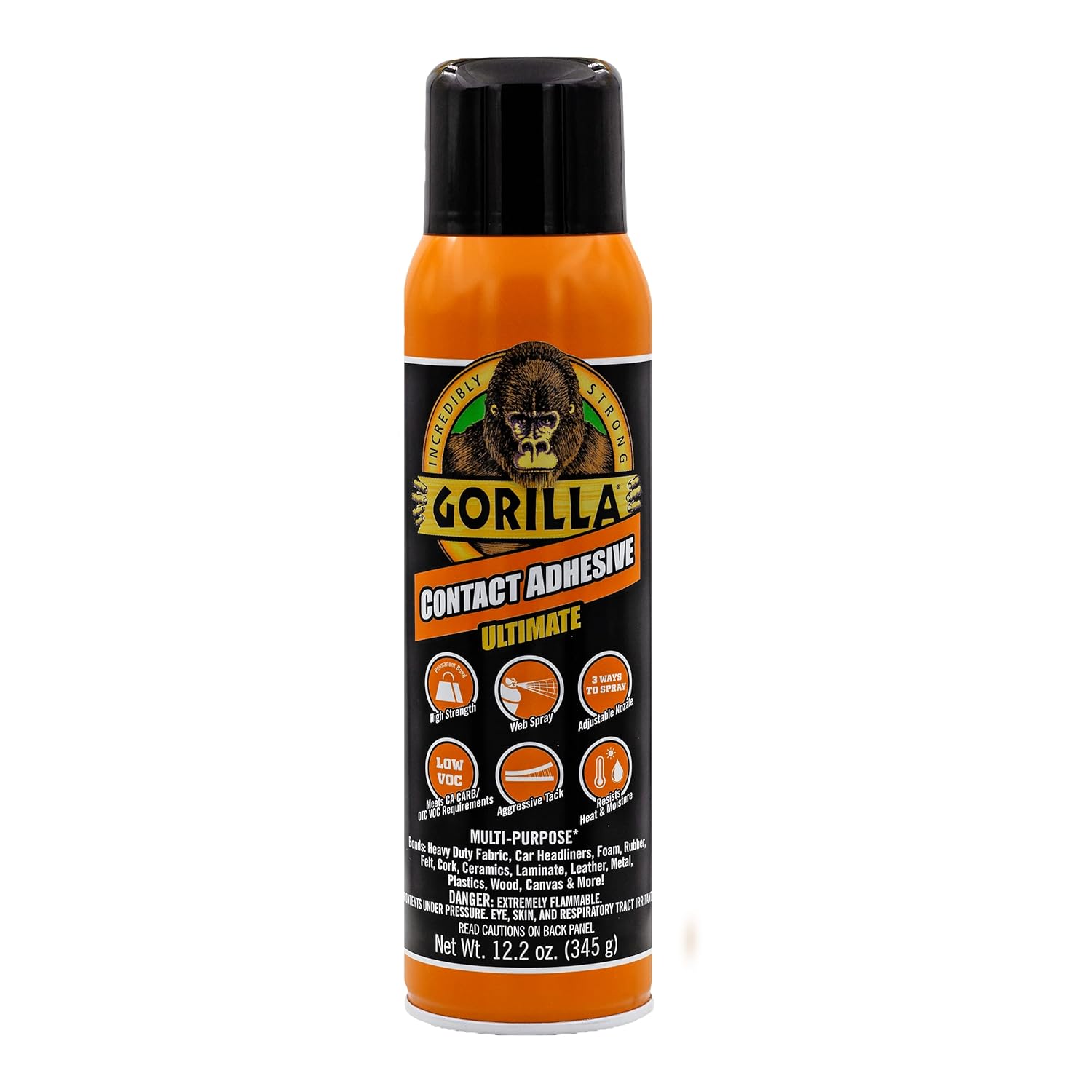 Gorilla Contact Adhesive Ultimate, 12.2oz
