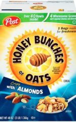Honey Bunches of Oats with Almonds Cereal, 48-Ounce Boxes (Pack of 2)