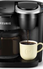 Keurig K-Duo Single Serve K-Cup Pod & Carafe Coffee Maker, Black,1470 watts