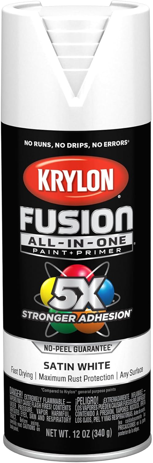 Krylon Fusion Adhesive Spray Paint White