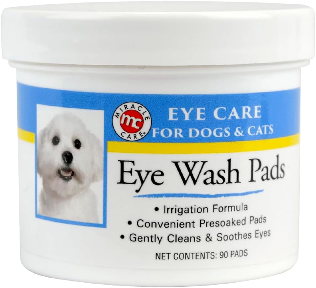 Miracle Care Eye Wash Pads - 90 count