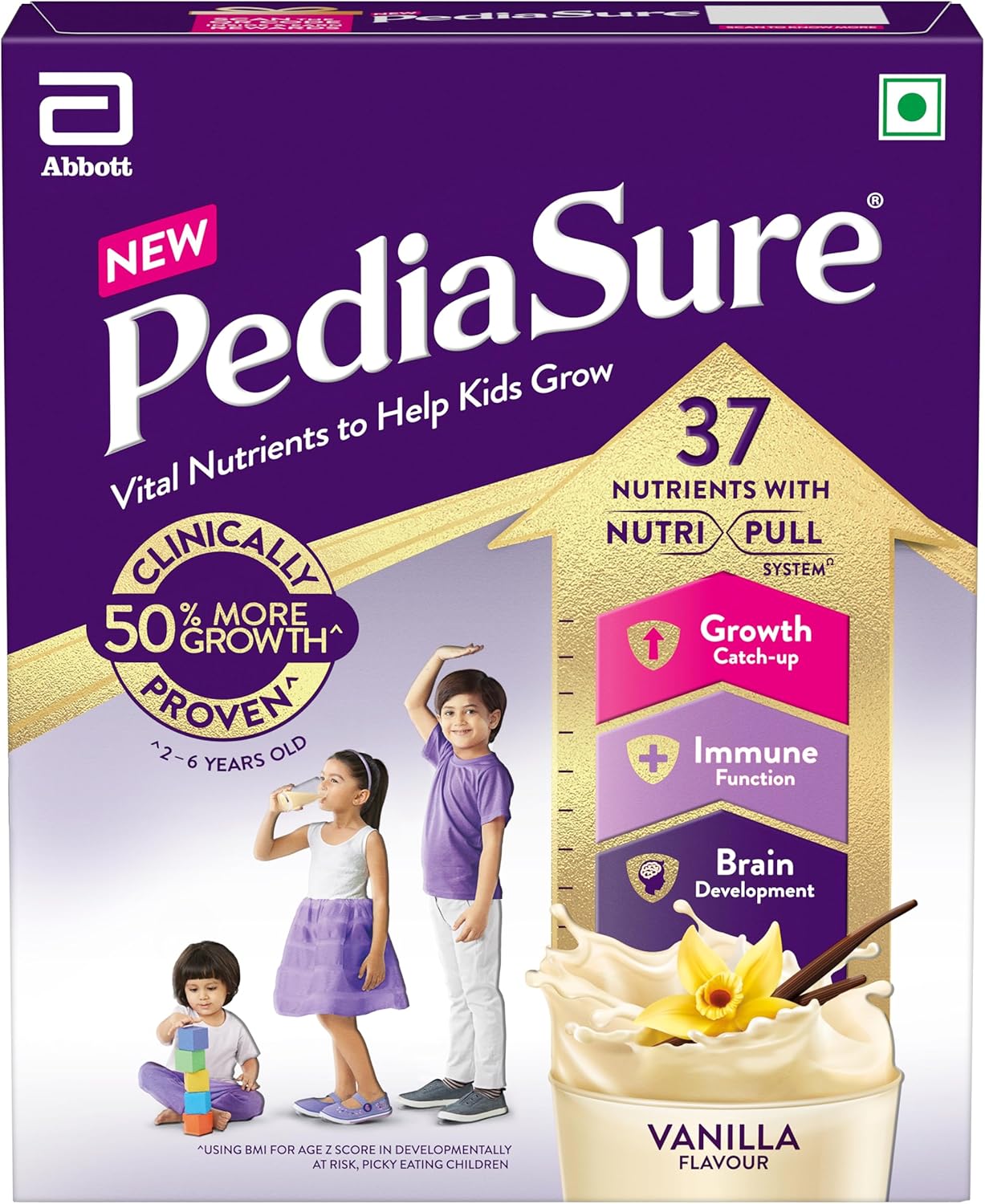 Pediasure Abbott Vanilla Refill Pack 750gm