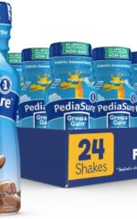 PediaSure Grow & Gain with Immune Support, Chocolate, 8 Fl Oz (Pack of 24)