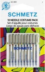 Schmetz Costume Pack Astd 10pc