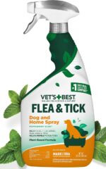 Vet's Best Flea and Tick Home Spray for Cats 32 oz